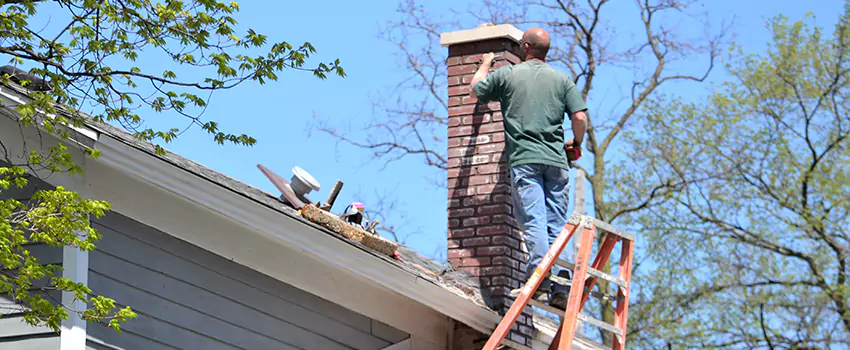 Vinyl and PVC Chimney Flashing Installation in Sidney, OH